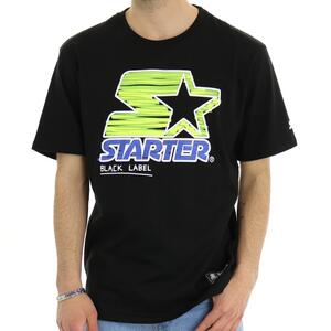 T-SHIRT LOGO STARTER NERO